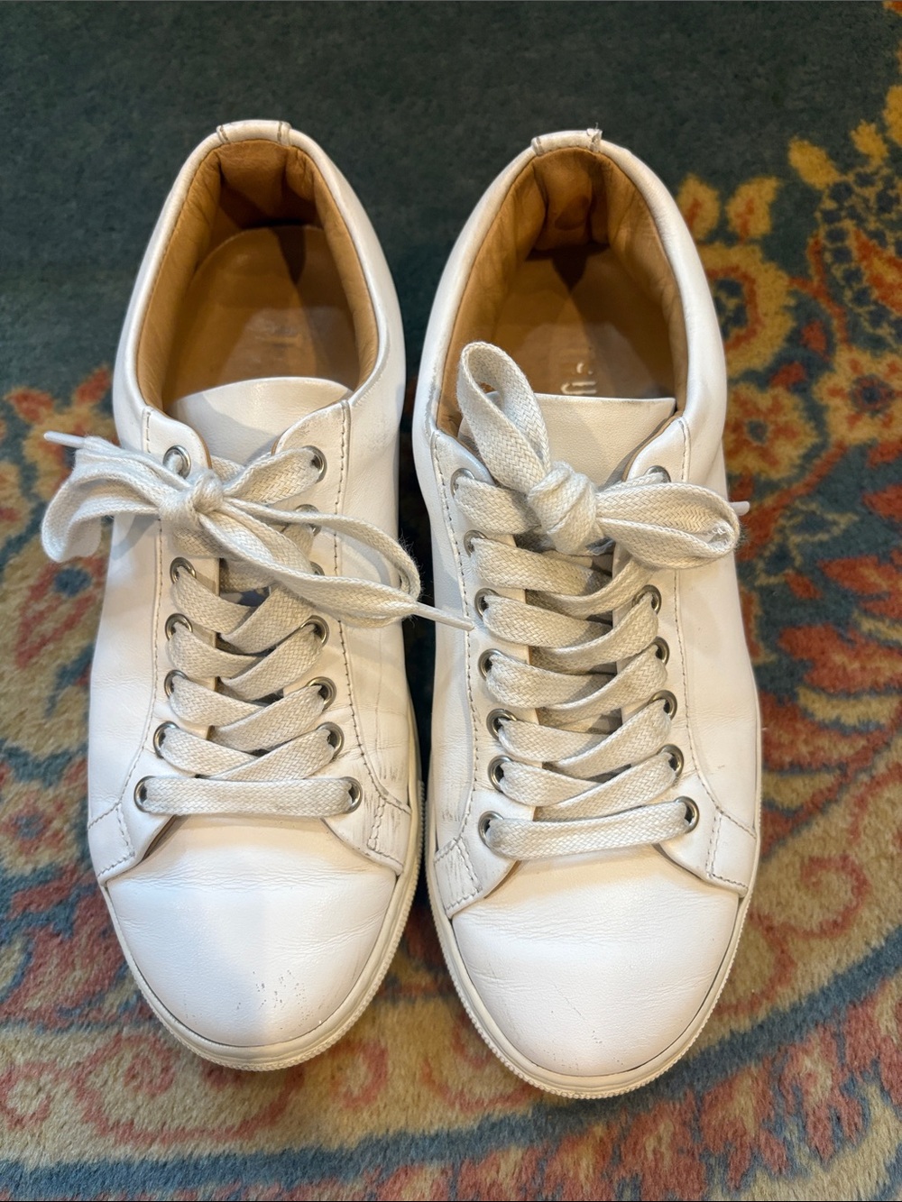 Thursday Boot Company The Premier Low Top white leather sneaker size 6